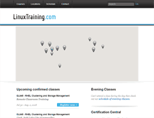 Tablet Screenshot of linuxtraining.com
