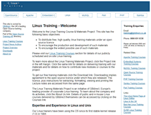 Tablet Screenshot of linuxtraining.co.uk